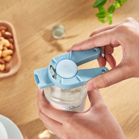 Ouvre-bouchon de bouteille en plastique emballé, ouvre-bouteille d'eau multifonctionnel 3 en 1/ouvre-boîte de soda/ouvre-onglet