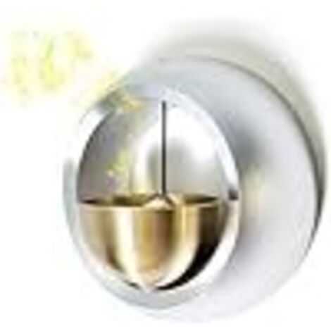Door Chime for Business When Entering, Easy to Install Magnetic Doorbell, Unique Business Decorations and Entrance Hanging Decorations (Silver) (1/5)