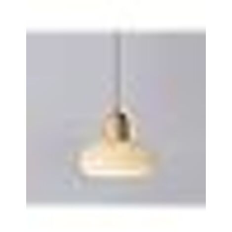 Glass Dome Pendant Light Cream Glass Hanging Ceiling Lamp Kitchen Island Pendant Lighting, Dining Table Bedroom Living Room Restaurant (1/5)