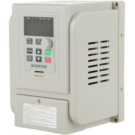 Variateur de Fréquence VFD AC 220V 1.5KW Contrôleur de Vitesse VFD Phrase Unique de l'Onduleur