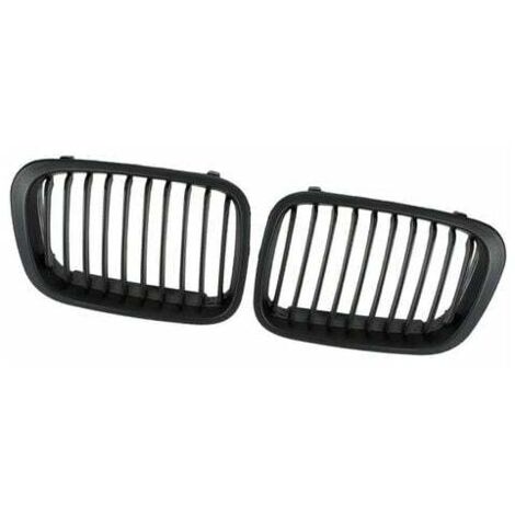 2 Pieces Calandre Noir Mat Pour Bmw E46 Serie 3 4 Portes 1998-2001 (1/5)