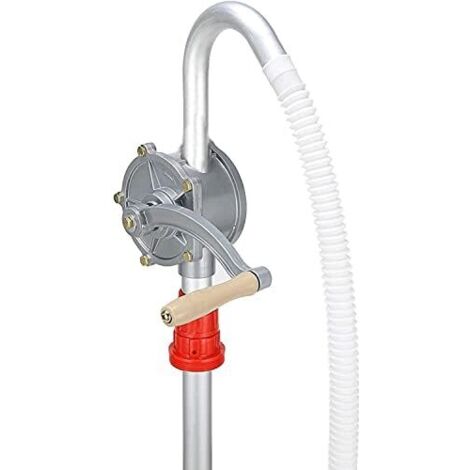 Pompe à Huile Manuelle, Pompe à Main à Carburant à Huile Rotative en Aluminium Portative, 29 L/min, pour le Transfert de Liquides Essence Diesel Kérosène, Moteur, Hydraulique (1/4)