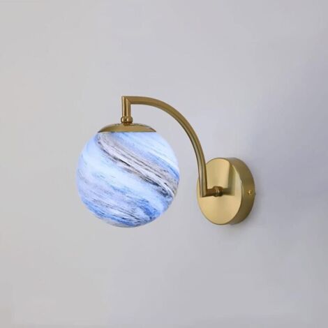 Chambre d'enfant Planet LED Appliques Murales Lumière de Luxe Minimaliste Applique Murale en Verre Appliques Murales for B&B Hôtel Magasin de Vêtements Étude Salon Chambre Chevet (1/3)