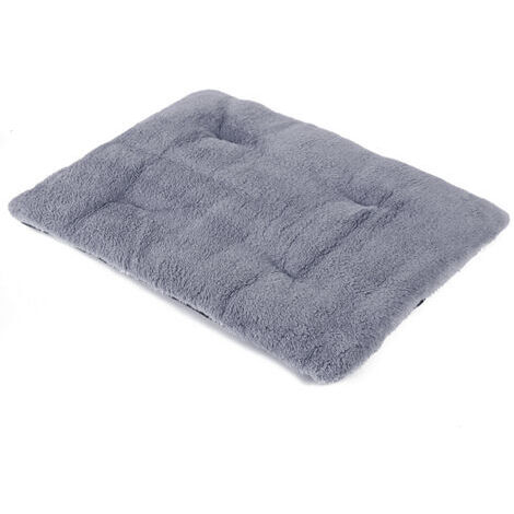 Tapis auto-chauffant pour chat en peluche douce avec fond antidérapant pour l'hiver, très chaud, thermique pour animaux de compagnie, pour chiens et chats, à l'intérieur et à l'extérieur