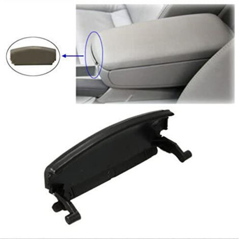 Couvercle accoudoir AUDI A4 B6 (2000-2005) – Noir – Clip de fixation en plastique ABS – Installation facile (1/5)