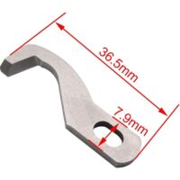Couteau Supérieur Inférieur, Couteau De Surjet De Machine à Coudre, Couteau Supérieur Inférieur à Coudre Pour Machine, Convient Brother 929D 1034D 1134Dw (1 Lame Supérieure Et 1 Lame Inférieure