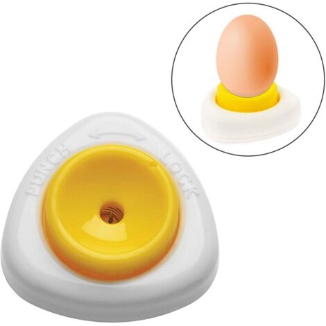 Perceur D'oeufs, Pique Oeuf Perforatrice 1 Trou, Coupe Oeuf À La Coque D'oeuf Séparateur, Perforatrice en Forme D'œuf Poussin (1/4)