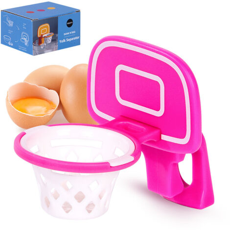 Cadre de basket - ball oeuf blanc séparateur egg separator fun cuisine gadget manuel (1/5)