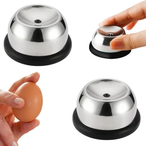 Punch aux œufs, 2 PCS Pique-Oeuf, Pique Perforatrice de Coquille en Acier Inoxydable, Gadget pratique pour piquer les œufs (1/5)