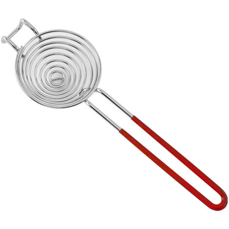 separateur oeuf jaune et blanc, 2 Pièces séparateur de jaune doeuf en acier inoxydable, séparateur doeufs portable avec manche long et manche court pour aide à cuisson dans cuisine domicile (1/5)