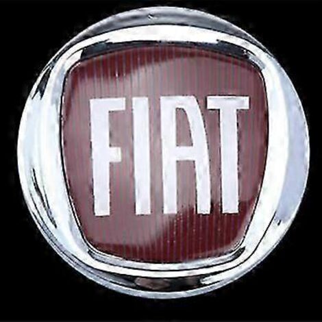 4 Stück 60 mm Radnabenkappen für Fiat 500, Staubschutzabdeckung, Emblem, Logo „Unto Stilo Bravo Ducato Freemont“