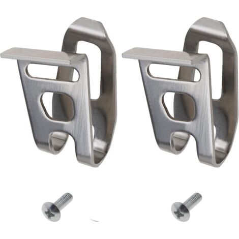 Clip de gancho para cinturón con tornillos para taladro eléctrico 346449-3 compatible con taladro percutor inalámbrico Makita XFD01 XFD07D DTD144 DTD144Z de 12 V y 18 V (1/5)