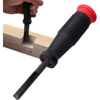 Cincel angular para carpintería, herramienta cuadrada con mango antideslizante, herramienta cuadrada para tallado de madera para instalación de puertas, cincel angular