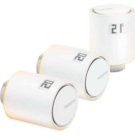 NETATMO Smart Connected Thermostat-Heizkörperventil, 3er-Pack NETATMO (1/5)