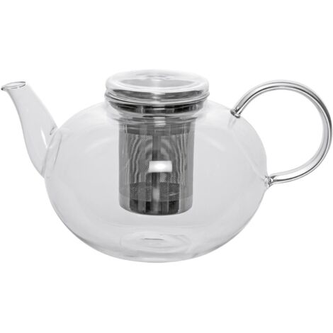 Leonardo Moderne Teekanne Transparent 1,5 Liter Glas (1/3)