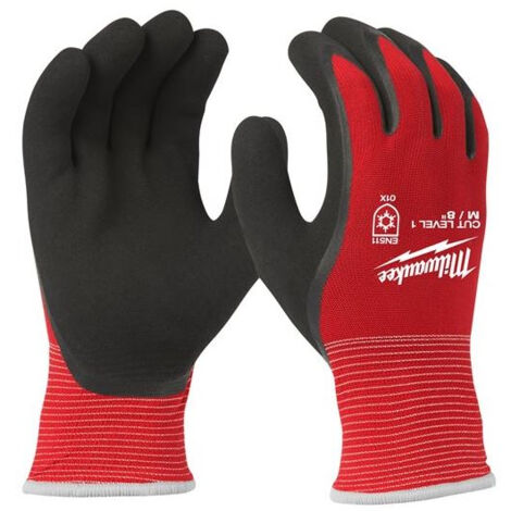 Milwaukee Kälte-Schnittschutzhandschuhe Klasse 1/A Größe 8 (M) 12er Pack (1/3)