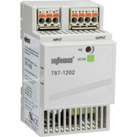 Wago 787-1202 DIN-Schienen-Netzteil schwarz 24 V 31,2 W (1/2)