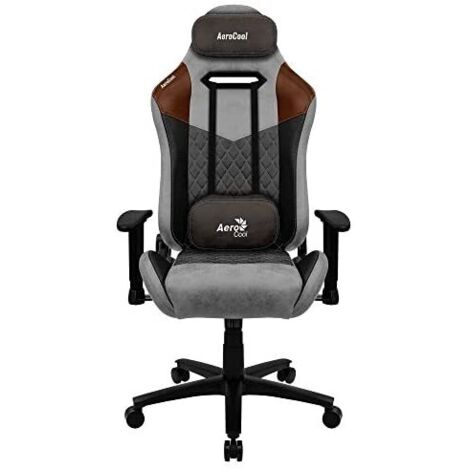 AeroCool Gaming Stuhl AC280 DUKE Alcantara style Tan Grey (AC280GY) (1/5)