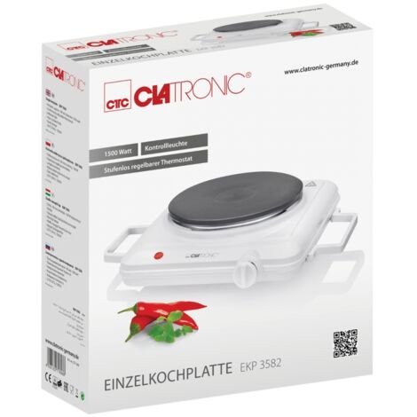 Clatronic EKP 3582, Kochplatte ,weiß