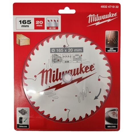 Milwaukee Tauchsägeblatt 165/20mm 40 Zähne für M18FPS55 (1/5)