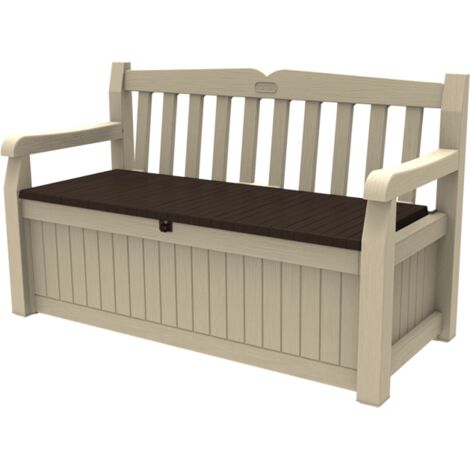 Keter Harztruhe GARDEN BENCH Beige
