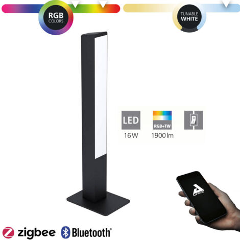 Eglo LED CCT Tischleuchte Simolaris-Z schwarz, RGB, Smart Home connect.Z Lampe (1/4)