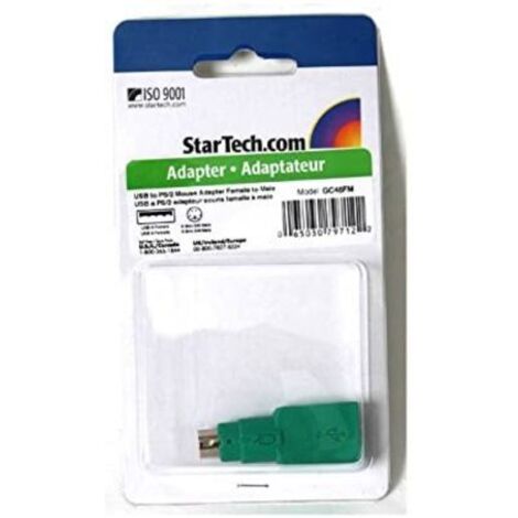 StarTech.com Replacement USB to PS2 Mouse Adapter Grün
