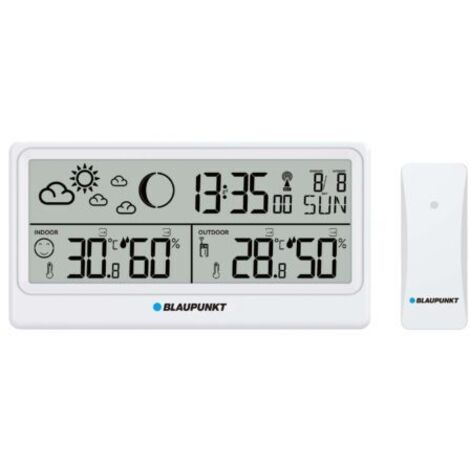 Blaupunkt WS20WH Wetterstation Weiß