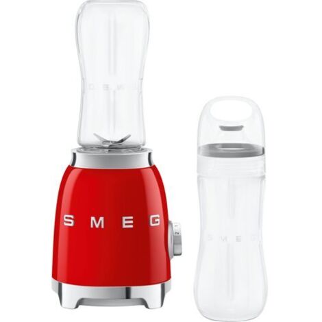 Smeg PBF01RDEU Mini-Standmixer Rot 0,6 L 50er Jahre