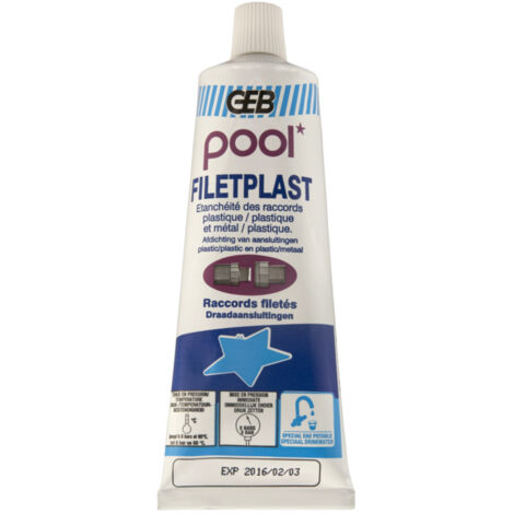 Geb Filetplast Dichtmasse 100 g für Sanitärinstallationen