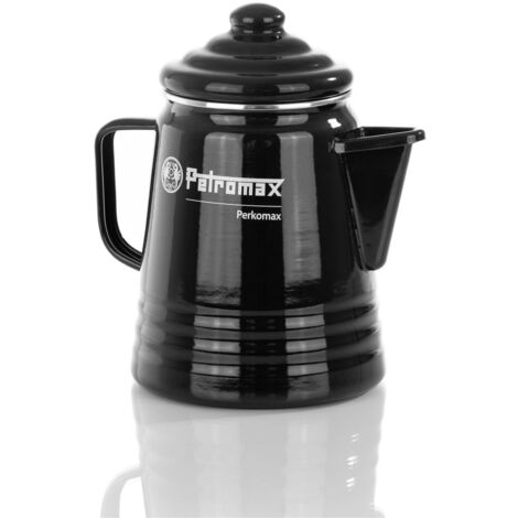 Petromax Tee-/Kaffee-Perkolator schwarz für 9 Tassen Kaffeekanne Stahl
