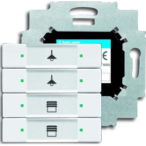 Busch-Jaeger 6127 01 84 eleganter weißer Sensor (1/3)