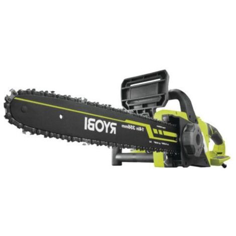 RYOBI - Kettensäge 1900 W - Schiene 35 cm - 15 m/s - werkzeugloser Spanner - 2. Kette gratis - RCS1935B2C