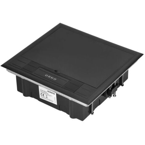 Bodentank für Modularsteckdosen 6 x 45x45mm oder 12 x 22,5x45mm