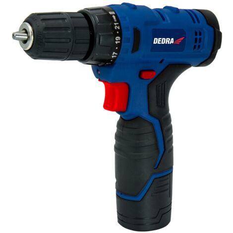 DEDRA 12-V-Li-Ionen-Bohrschrauber – ideal für zu Hause und kleine Arbeiten (1/2)