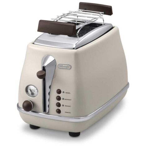 DeLonghi Icona Vintage CTOV 2103.BG Beige Toaster (1/5)