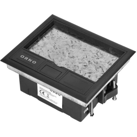 Bodentank für Modularsteckdosen 4 x 45x45mm oder 8 x 22,5x45mm