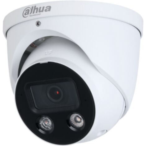 (dh-ipc-hdw3849hp-as-pv-0280b-s5) dahua camera ip turret 8mp smart dual illumination active deterrence tioc 3.0 ip67 2.8mm