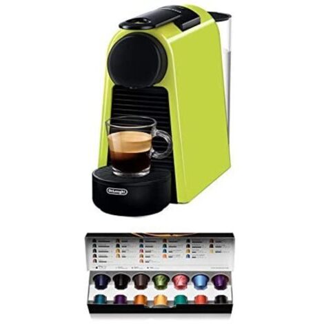 DeLonghi Nespresso Essenza Mini EN85.L, Kapselmaschine ,grün