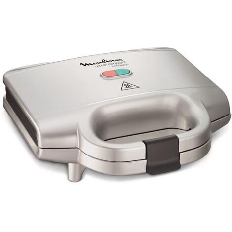 Moulinex SM156140 Panini-Grill Silber Kompakt 700 W