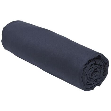 Today Essential Spannbettlaken Blau 140x190 cm (1/3)