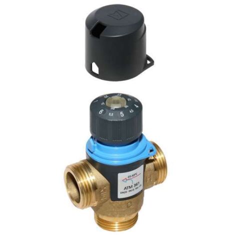 Afriso ATM 361 Thermostatmischer Wasserhahn aus strapazierfähigem Messing (1/2)