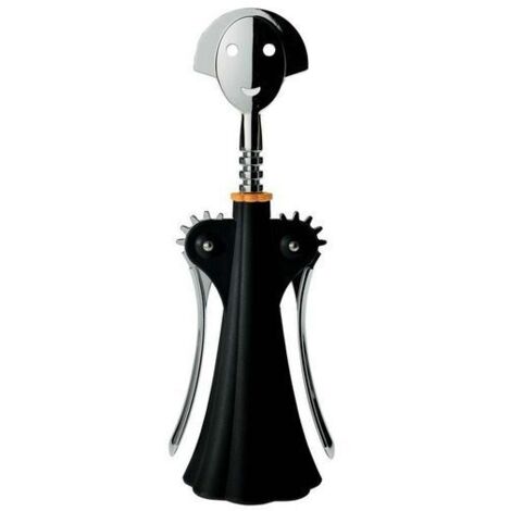 alessi Anna G. Ergonomischer Korkenzieher schwarz 24,5 cm (1/3)