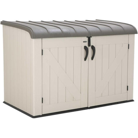 Schrank Lifetime 60170 horizontal Außenbereich 190 x 131 x 106 cm Stahl Kunststoff