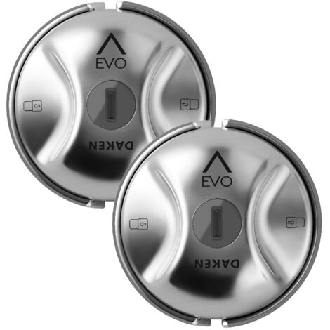 2x Lieferwagenschloss Saturn EVO - Edelstahl - für Seiten- & Hecktür