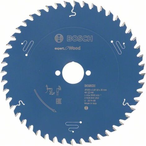 BOSCH ZUBEHÖR 2608644053 - Klinge de Kreissäge CSB Expert Holz: 200x30x48D