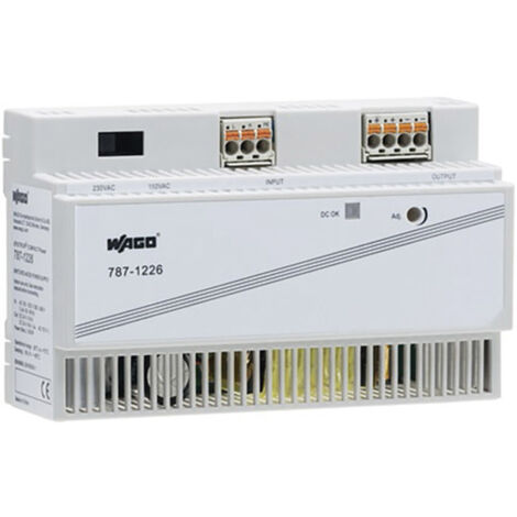 WAGO 787-1226 Stromversorgungsschiene 24 Volt 6 Ampere (1/3)