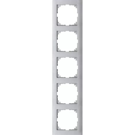 Merten M-Pure Aluminiumrahmen für Schalter und Steckdosen (1/2)