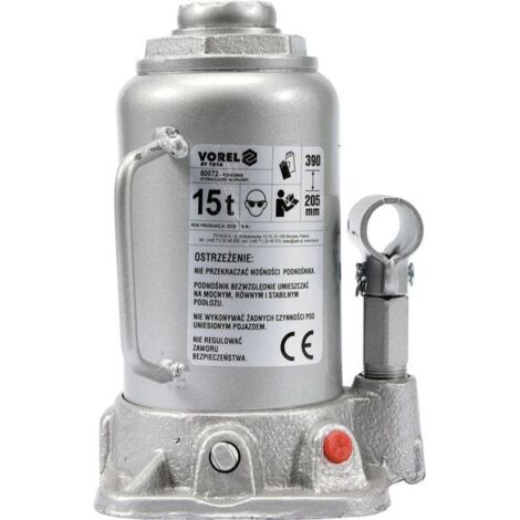 Vorel Flaschenhydraulikzylinder 15 Tonnen Kompakt (1/2)