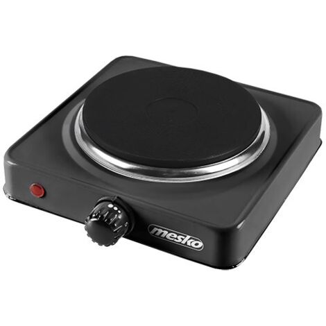 Mesko MS 6508 elektrische Kochplatte schwarz 1000W kompakt